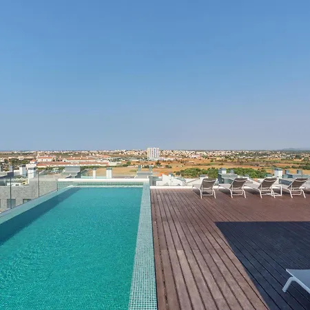 شقة Privilege Happy Place In With Rooftop Panoramic Pool فارو
